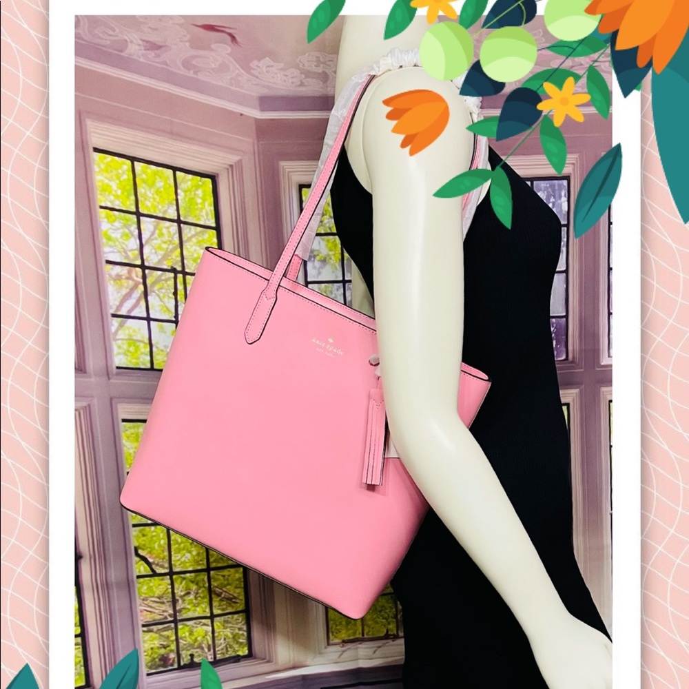NWT Kate Spade Jana Carnation Tote Bag - Picture 15 of 15